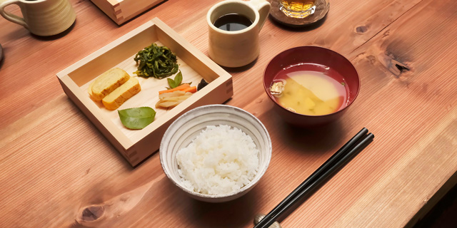 里山まるごとホテルの和朝食